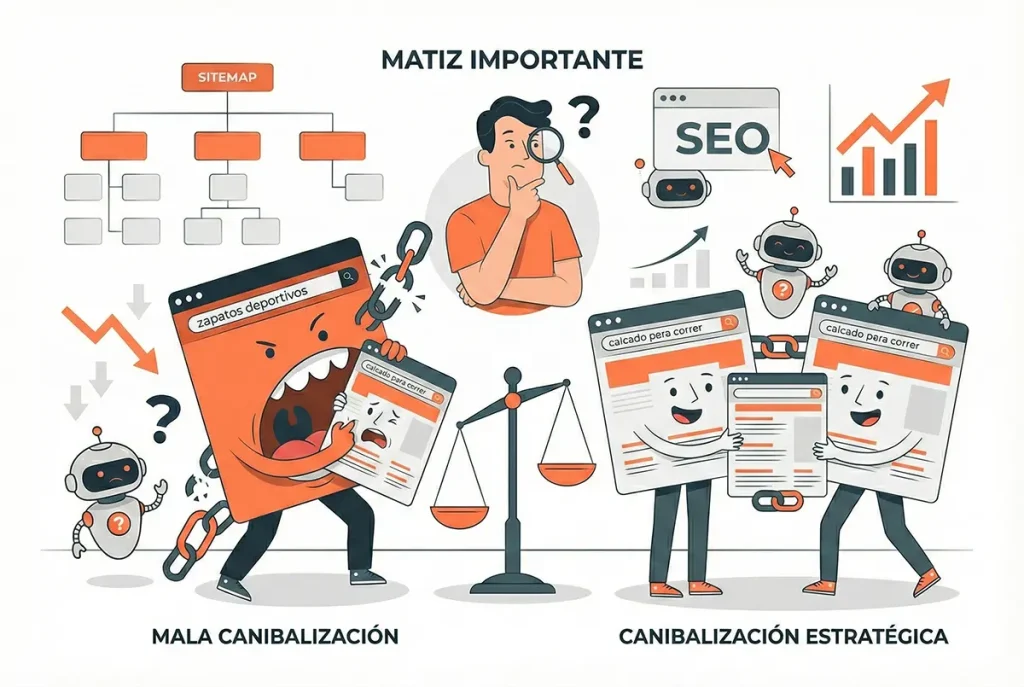 Canibalización SEO ¿buena o mala?