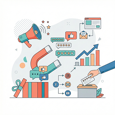 persona gestionando reseñas de Google Business Profile